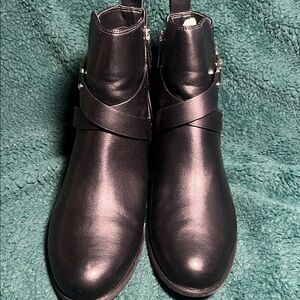 MICHAEL Michael Kors Black Ankle Booties